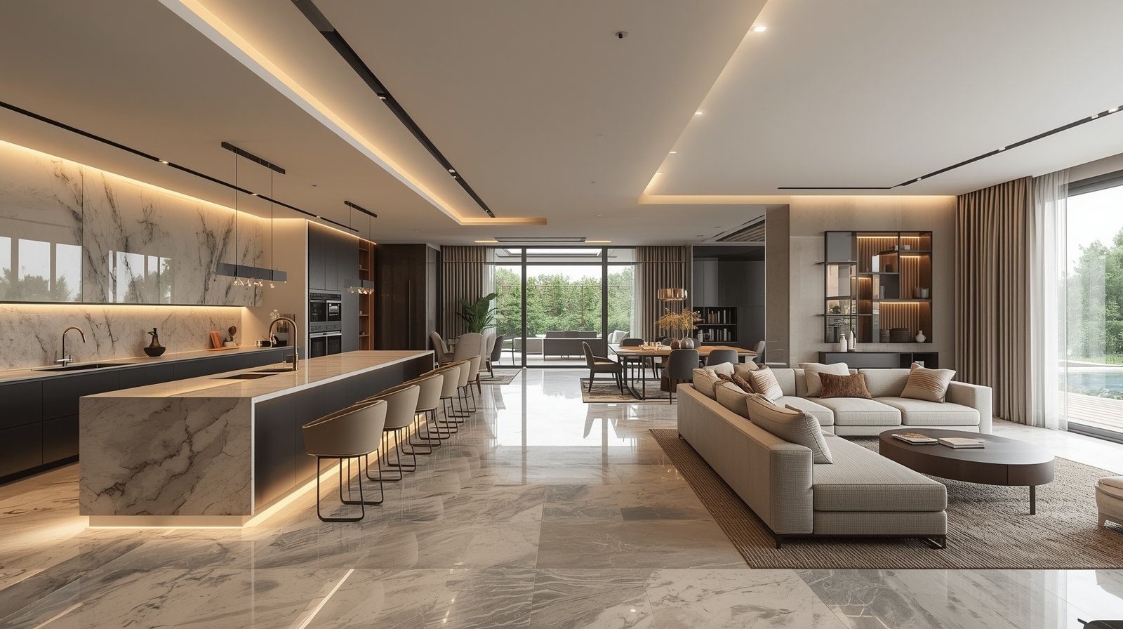 9 Smart New Layout Ideas for a Long Open Plan Kitchen Living Room Floor Plan That Actually Work