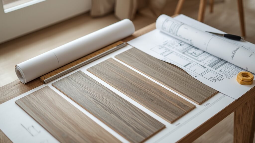 What does LVP stand for in flooring used during home renovation planning