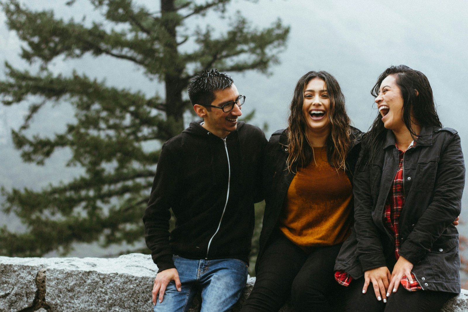 Throuple relationship showing three partners connected through trust, communication, and emotional support.